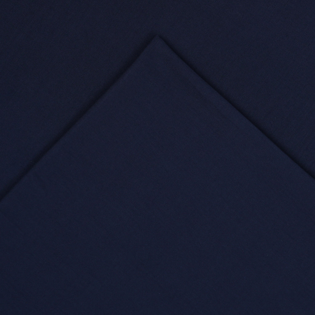 Navy Blue - Blended Wash&Wear