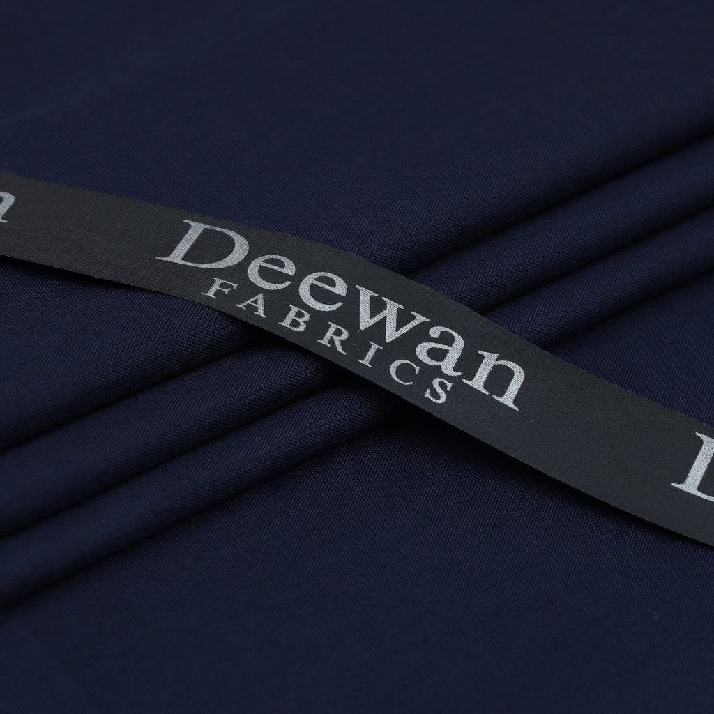 Navy Blue - Blended Wash&Wear