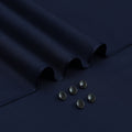 Navy Blue - Blended Wash&Wear